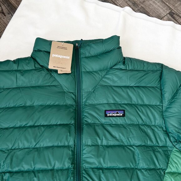 New $279 Patagonia Men's Down Sweater Puffer Jacket 84675 Gather Green Size L - Picture 7 of 16
